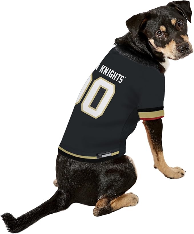 Pets First NHL Las Vegas Golden Knights Jersey for Dogs & Cats, X-Large. - Let Your Pet Be A Real NHL Fan!
