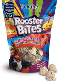 Rooster Bites Peanut Butter Beef Liver Dog Treats – Only 2 Ingredient Freeze Dried Training Treats for Dogs & Cats – High Protein, All Natural, Made in USA – Picky Eater Approved