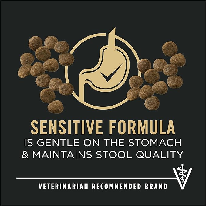 Purina Pro Plan Sensitive Skin and Stomach Dog Food Puppy Salmon and Rice Formula - 4 lb. Bag