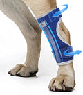 Dog Leg Brace Canine Rear Leg Support, Relieve Pain from Sprains, Arthritis, Enhancing Stability, Helps with Loss of Stability from Arthritis(Blue,S)