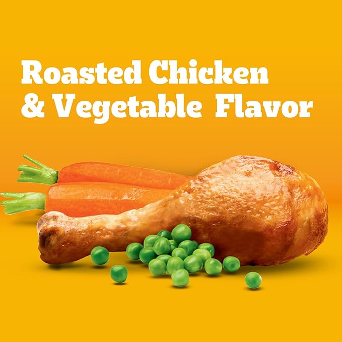 Pedigree Adult Dry Dog Food, Complete Nutrition, Roasted Chicken & Vegetable Flavor, 18 lb. Bag