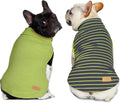 KYEESE 2Pack Dog Sweater Stretchy Dogs Clothes Soft Pets Clothes Warm Pet Coats Dog Sweaters for Small Dogs Male Turtleneck Small Pet Sweaters Pullover Pets Sweatshirt
