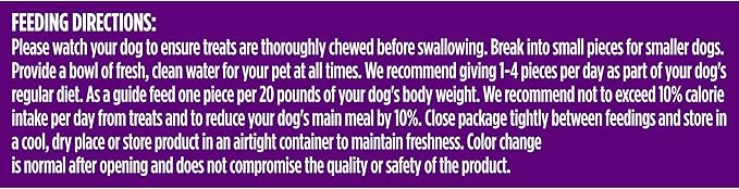 Nutrish Triple Delights Premium Dog Treats with Real Beef, Bacon, and Peanut Butter, 11 oz. Pouch, Pack of 4