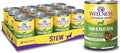 Wellness Complete Health Canned Wet Dog Food, Lamb & Beef Stew, 12.5-Ounce Can (Pack of 12)