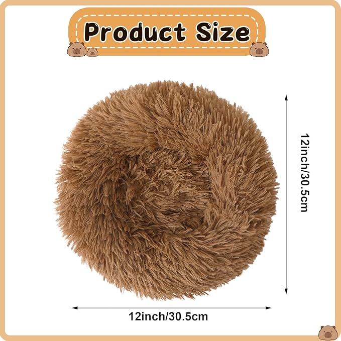 PETKNOWS 2 Pieces Guinea Pig Beds, Hamster Beds, Thickened and Warm Winter Guinea Pig Beds for Dwarf Rabbits, Chinchillas, Hamsters, Hedgehogs, Ferrets, Maned Lizards and Rats