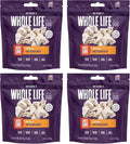 Whole Life Dog Just One Chicken Freeze Dried Dog Treats - Human Grade High Protein Food, Healthy Training Snacks, Freeze Dried Food Toppers, USA Made Natural Treats - 21 oz (Pack of 4)