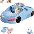Hamster Car,Hamster Wheel, Running Ball 2025 New,Exercise Bikes for Ferrets and Animals (Blue)