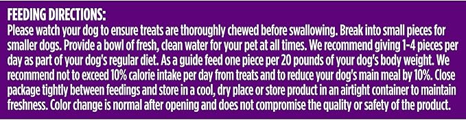 Nutrish Triple Delights Premium Dog Treats with Real Beef, Bacon, and Peanut Butter, 4.5 oz. Pouch, Pack of 5