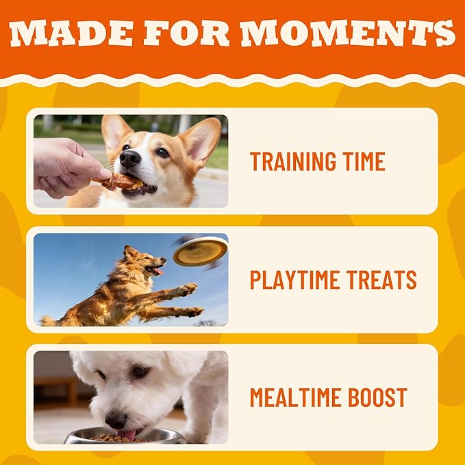 14.46oz Chicken Wrapped Sweet Potato Dog Treats Healthy for Digestive Support & Dental Care - Grain Free & High Protein Chicken Jerky Dog Treats for Small, Medium & Large Dogs