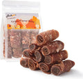 ASMPET Rawhide Free Dog Treats, Triple Flavor Chicken Wrapped Duck and Beef Rolls, Healthy Dog Snacks