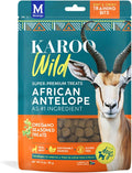 Karoo Wild Training Bits Oregano Seasoned Treats for Dogs – 4 oz – Soft & Chewy Protein Bits Made with African Antelope – Great for On-The-Go Rewards & Positive Reinforcement