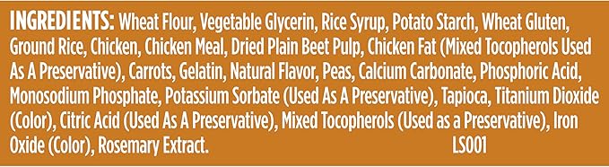 Nutrish Soup Bones Minis Premium Dog Chews with Real Chicken & Veggies, 16 Chews (Rachael Ray) (Pack of 6)