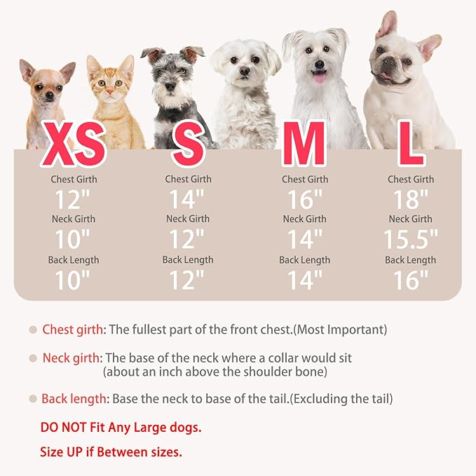 PUPTECK Print Dog Spring Dress Pet Costumes Apparel with Cute Bowtie Puppy Clothes Outfit, Heart, M