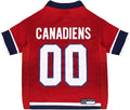 Pets First NHL Montreal Canadiens Jersey for Dogs & Cats, Large. - Let Your Pet Be A Real NHL Fan!