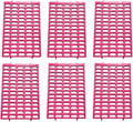 Saguaro Acres Rabbit Cage Resting Mat - Pack of 6 (Pink)
