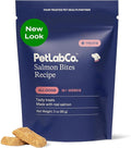PetLab Co. Salmon Bites for Dogs – Rich in Beneficial Fatty Acids, Vitamins & Minerals - Premium Salmon Dog Treats Your Pup Will Drool Over - Carefully Selected Ingredients – Delicious Reward