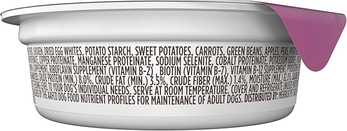 Merrick Lil’ Plates Premium Grain Free Natural, Soft Wet Dog Food For Small Dogs, Tiny Thanksgiving Day Dinner - (Pack of 12) 3.5 oz. Tubs