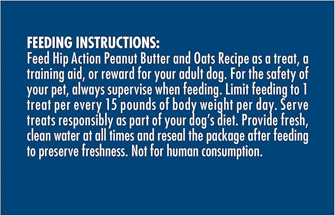 Zukes Hip Action Natural Dog Treats, 1 lb.