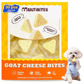 8.15oz Cheese Dog Treats with Taurine, Prebiotic & Vitamin E - Natural Dog Treats for Small, Medium & Large Dogs - Grain Free, Soft and Chewy for Digestion & Immune Support