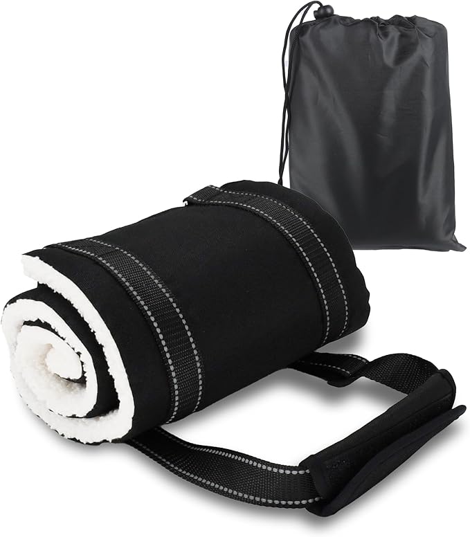 AIITLE Upgraded Dog Sling Carrier Medium - Hind Leg Support Sling with Hip Thick Padding, Rehab Mobility Aid for Senior/Disabled Dogs, Orthopedic Injury & ACL Surgery Recovery (Black, M)