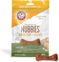 Arm & Hammer for Pets Nubbies Dental Treats - Baking Soda & Calcium Dog Dental Chews, Nubbed Texture Helps Scrub Plaque & Tartar While Chewing, Peanut Butter Flavor, 20 Count, 7 Ounce