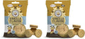 Exclusively Dog Cookies Sandwich Cremes Vanilla Flavor Dog Treats for Medium and Large Dogs, Natural and Made in The USA, 8 oz (Pack of 2)