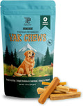 Himalayan Yak Cheese Dog Chews for Small Dogs (15–25 lbs) – Extra Thick & Dense Long-Lasting Hard Chew for Aggressive Chewers – Natural, Protein-Rich & Odor-Free – 6 Small Bars (1.2 oz Each)