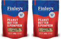 Finley's Peanut Butter & Pumpkin Dog Biscuit Treats, All Natural, Limited Ingredient Dog Treats, 12 Ounce (Pack of 2)