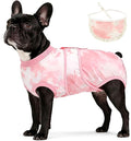 Dog Surgery Recovery Suit, E-Collar & Cone Alternative, Surgical Onesie for Dogs Female Male After Spayed Neutered, Soft Body Suits Post Spay Neuter, Pet Anti Licking Abdominal Wounds Onesies, M