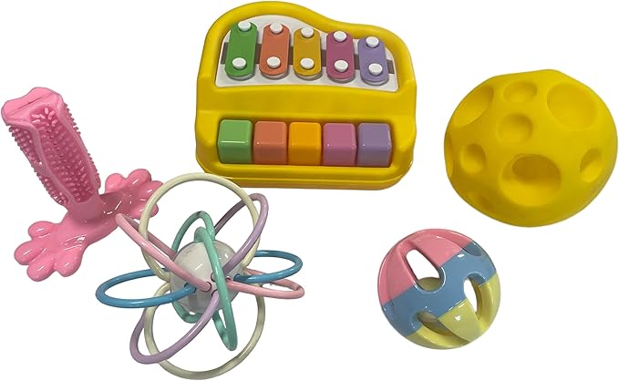 Pet Box Bundle: Assorted Toys for Dogs Pigs Rabbits Cats and Small Pets - Interactive Playtime Variety Pack with Treat Balls Snuffle Mats Games & Toys
