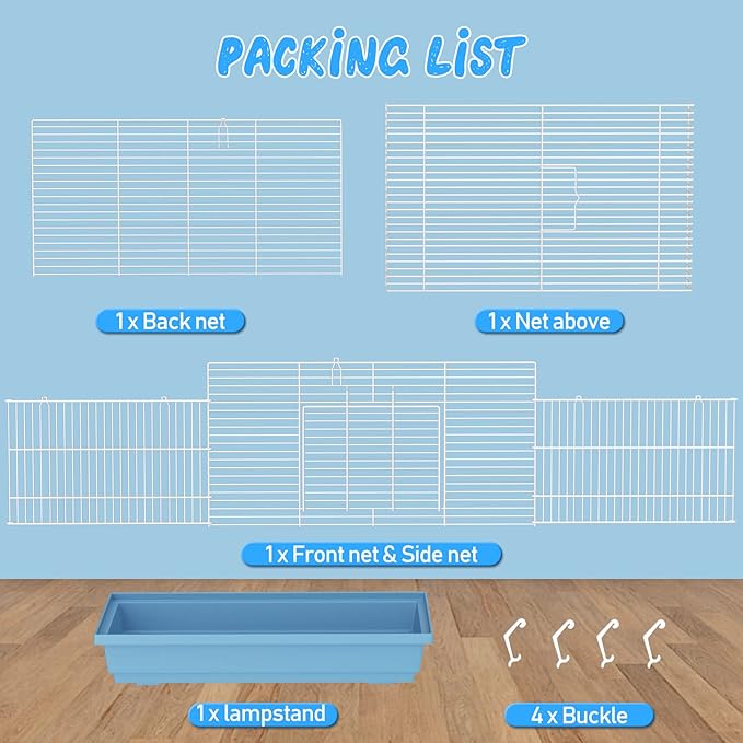 Pronetcus Hamster cage for Hamsters, Gerbils, mice, Rats, Small Guinea Pigs and Other Small Animals.