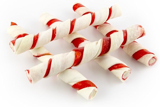 Dingo Twist Sticks Jumbo Rawhide Chews, 9-Count, 12-Packs