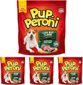 Pup-Peroni Dog Treats, Lean Beef Flavor, 38 Ounce, Made with Real Beef, 90% Fat Free (Pack of 4)