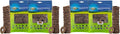 PetSafe Busy Buddy Toys Dog Treat Refills (60 Refills) Dog Treats Medium,Dogs Rawhide and Peanut Butter Flavors,Keeps Your Furry Friend Engaged,Resealable Bag for Freshness,(Pack of 2)