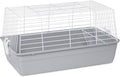 Prevue Pet Products Carina Animal Tubby - Small Animal Cage for Guinea Pigs, Dwarf Rabbits, Indoor and Outdoor Use, Lightweight, Travel Friendly Enclosure - Small, Gray