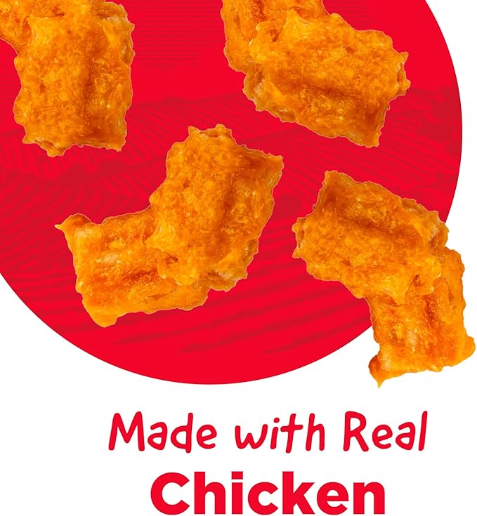 Country Kitchen Rawhide Free Chicken Puffed Tots, Breeds, Made with Real Chicken, No Wheat, Corn or Soy, 7oz