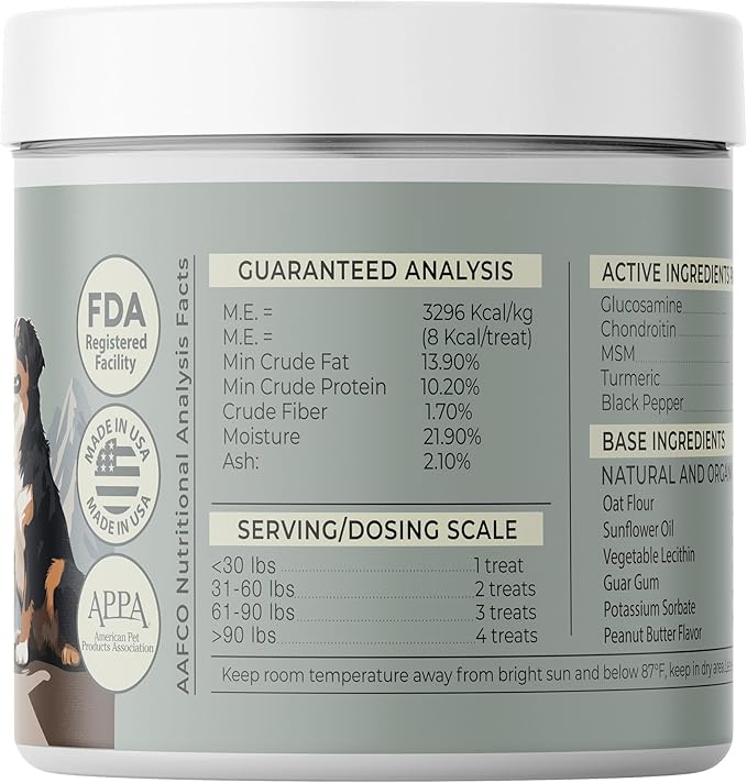 Nuzzle Pure Hip and Joint Supplement for Dogs