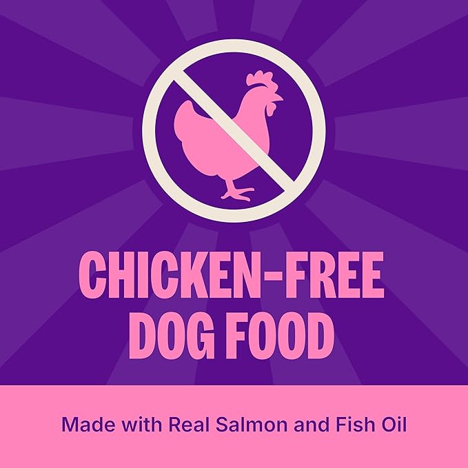Wellness Simple Limited Ingredient Dry Dog Food for Sensitive Stomachs, Supports Skin & Coat, Grain-Free, Natural, Salmon & Potato Recipe, (24-Pound Bag)