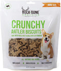 Buck Bone Organics Dog Biscuits, Made with Real Antler and Organics Ingredients (Mini's 16 OZ)