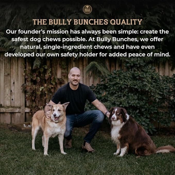 Bully Bunches Large Whole Pig Ears for Dogs | Free Range Oven Baked Pork for All Breeds | All-Natural, Single Ingredient & 100% Digestible Safe Dog Chew - Multipack (20 Pack)