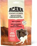 ACANA Chewy Strips Limited Ingredient Dog Treats Beef Recipe with Hip & Joint Support 4oz Bag
