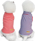 KYEESE 2Pack Dog Sweater Turtleneck Pets Coats Warm Pets Clothes Stretchy Pet Sweatshirt Pullover Small Pet Sweaters Soft Dogs Clothes Dog Sweaters for Small Dogs Girl