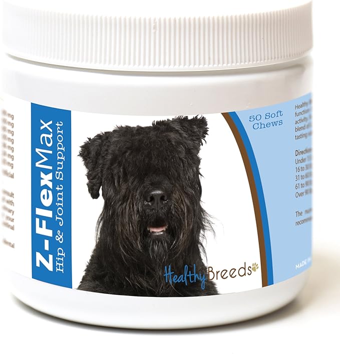 Healthy Breeds Bouvier des Flandres Z-Flex Max Hip and Joint Soft Chews 50 Count