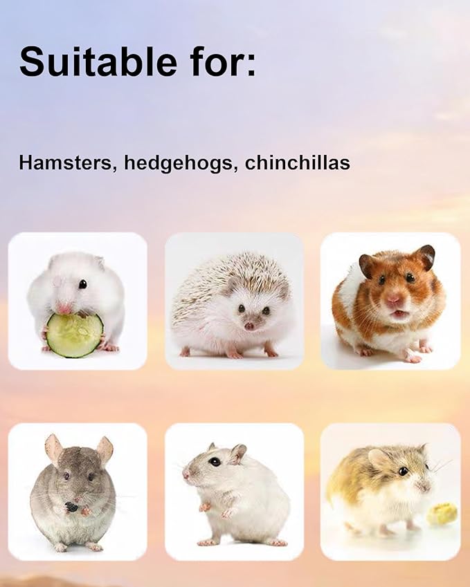 Meow&Woof Hamster Sand, 2.2lbs Chinchilla Dust Bath, 100% Natural Desert Sand for Hamster, Chinchilla, Gerbil, Syrian Mice, Small Animals Bath and Potty Litter, No Dust