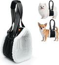 LumoLeaf Dog Lift Harness Sling for Back Legs, Adjustable Rear Leg Support & Mobility Aid, Hip Support for Senior/Disabled Dogs, Soft Fleece Lining, Padded Handles, for CCL/ACL Surgery (Black, Medium)