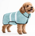 Bienbee Dog Bathrobe, Quick Drying Super Absorbent Dog Robes for After Bath, Warm Keeping Dogs Towel, Dogs Bath Supplies, Light Green S