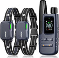Jugbow Dog Shock Collar 2 Dogs (10-120Lbs) - 4200FT Dog Training Collar with Remote IPX7 Waterproof Electric Collar with 4 Training Modes, Rechargeable e-Collar for Lager Medium Small Dog (NBU)