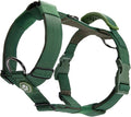 Spark Paws No Pull Dog Harness with Handle for Large Dogs, Heavy Duty Dog Harness for Big Strong Breeds, Adjustable, Y Shaped Padded Halter Design with Front Clip - Army Green - M