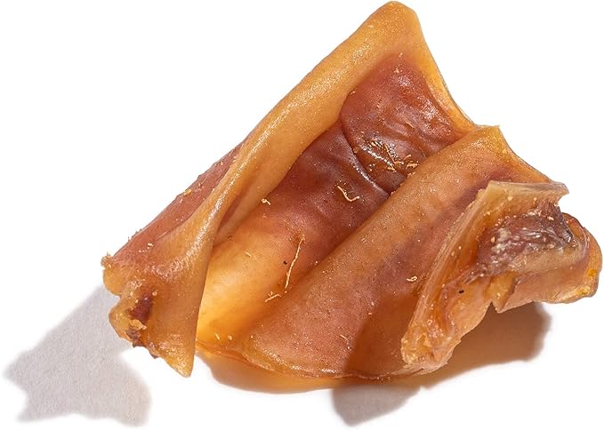 Jack&Pup Pig Ears Slivers, All Natural Single Ingredient Pork Strips Dog Treats, Excellent Rawhide Alternative, Dog Chews for Large and Small Dogs (2Lb)