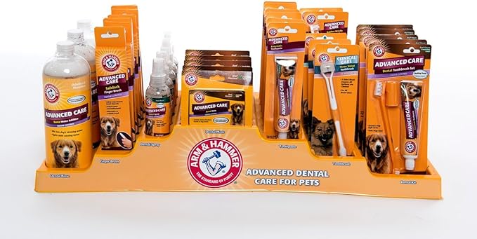 Arm & Hammer for Pets Tartar Control Dental Mints for Dogs | Dog Dental Mints Help Reduce Plaque & Tartar Buildup Without Brushing | Beef Flavor, 40 Count (Pack of 4)